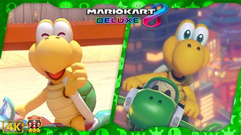 Mario Kart 8 Deluxe Dlc ⁴ᴷ Wave 4 200cc 3 Star Rank Koopa Troopa Gameplay Youtube