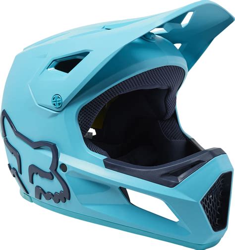 Fox Racing Rampage Helmet Ce Cpsc Teal Fullface Helme Bmo Bike