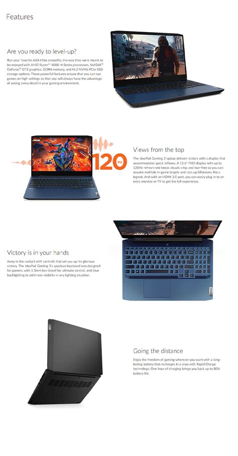 Lenovo IdeaPad Gaming 3 15ACH6 82K20037PH | 15.6in FHD 165Hz | Ryzen 7 5800H | 8GB DDR4 | 512GB ...