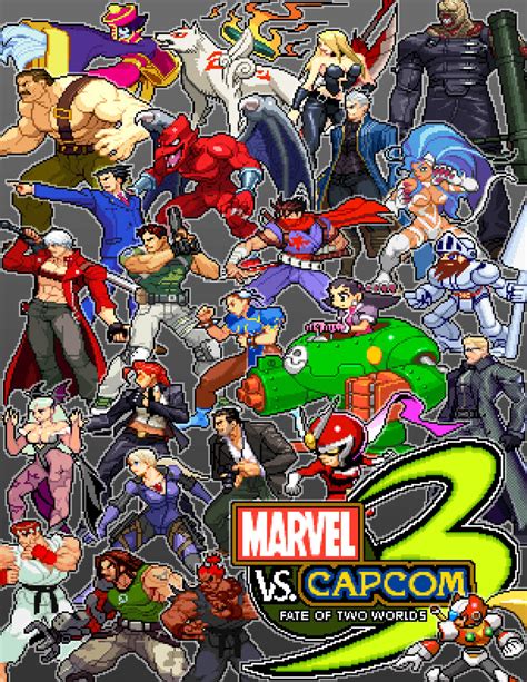 Marvel Vs Capcom 3 Fate Of Two Worlds Capcom By Steamboy33 On Deviantart