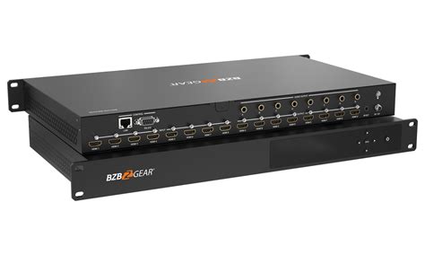 Bg Um Ans Bzbgear X K Uhd Hdmi Gbps Matrix Switcher With Audio