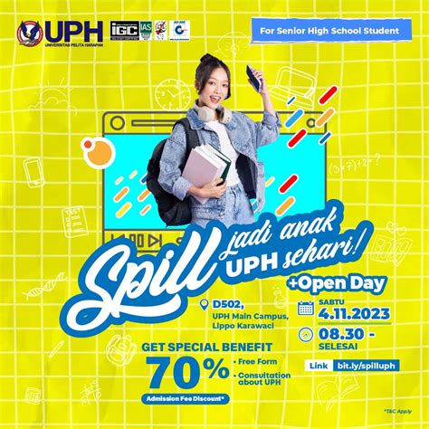 Spill jadi Anak UPH Sehari! - UPH | Universitas Pelita Harapan
