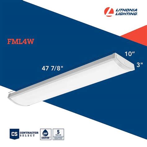 Lithonia Lighting 48 Inch Led Wraparound Installation Instructions Shelly Lighting