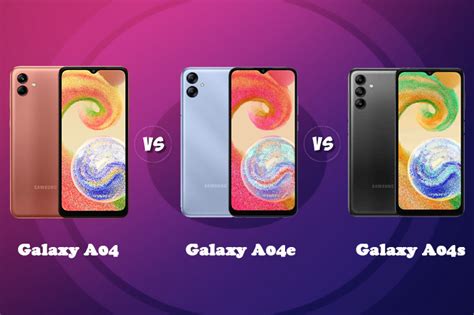 Beda Samsung Galaxy A04 Vs Galaxy A04e Vs Galaxy A04s Pricebook