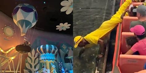 Man Leaps From “Small World” Boat in Disney World - Inside the Magic