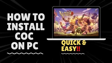 How To Downloadinstall Clash Of Clans On A Computerpc Free And Play