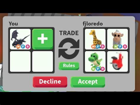 Roblox AdoptMe Trading Proofs Successful Trades YouTube