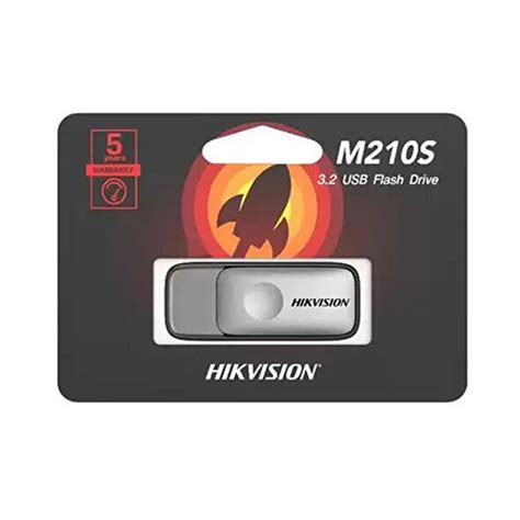 Hikvision HS USB M210S 128G 128GB USB3 2 Sürgülü Flash Bellek Siyah