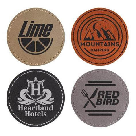 Custom Self Adhesive Laser Engraved Leather Patch Etsy