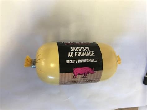 Rappel Consommateur Détail Saucisse de fromage Thierry SCHWEITZER