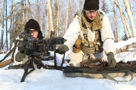 Dvids Images Geronimo Trains In Snow Image 5 Of 5