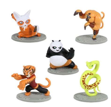 Kung Fu Toppers Kung Fu Panda Characters Kung Fu Toys Etsy