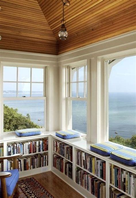 15 Amazing Home Libraries With Nature Elements Homemydesign