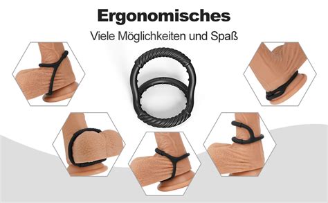 Pennisring Dehnbar Silikon Sex Spielzeug mit Verzögert Ejakulation