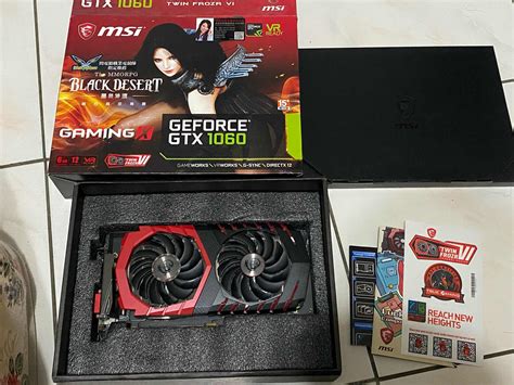 【出售】 MSI GTX 1060 gaming x 6G @ACG二手交易板 哈啦板 - 巴哈姆特