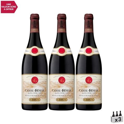 C Te R Tie Brune Et Blonde De Guigal Rouge Lot De X Cl