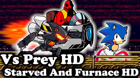 Friday Night Funkin After Prey Vs Starved Furnace More Fnf Mod Sonic Exe Youtube Otosection