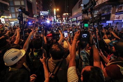 Hong Kong Protests Are Most Live Streamed Ever — Quartz