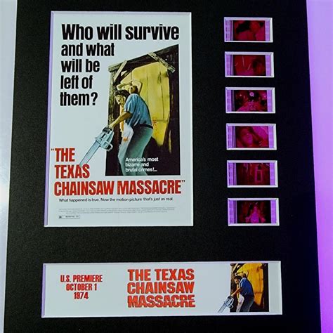 THE TEXAS CHAINSAW MASSACRE 1974 8x10 real film... - Depop