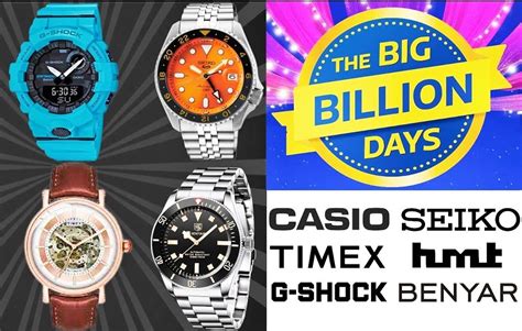 TOP 10 BEST Flipkart BIG BILLION DAY 2023 Watch Deals Casio Gshock