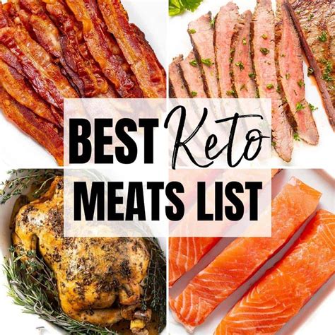 Keto Meats: The Best Meats For Keto | Wholesome Yum