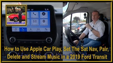 How To Use Apple Car Play Set The Sat Nav Pair Delete And Stream