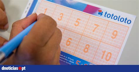 Saiba qual a chave do Totoloto premiada este sábado DNOTICIAS PT