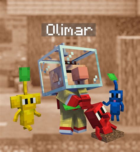 Ssbu 40 Olimar Minecraft By Josuecr4ft On Deviantart