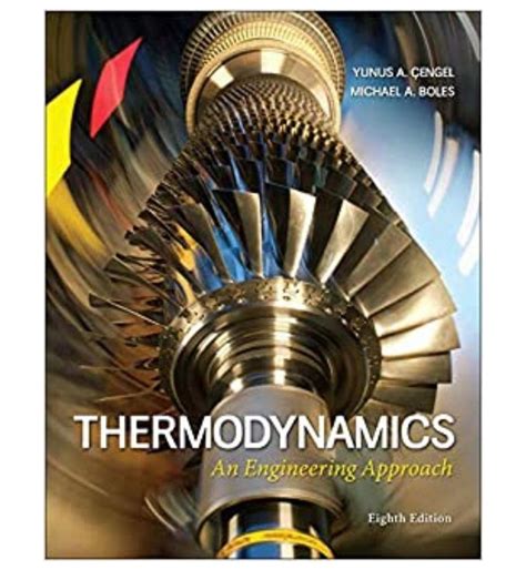 Buy Thermodynamics An Engineering Approach 8th Edition By Yunus Cengel