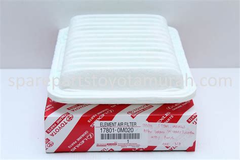 Filter Udara Original Toyota New Vios Yaris Altis 17801 0M020