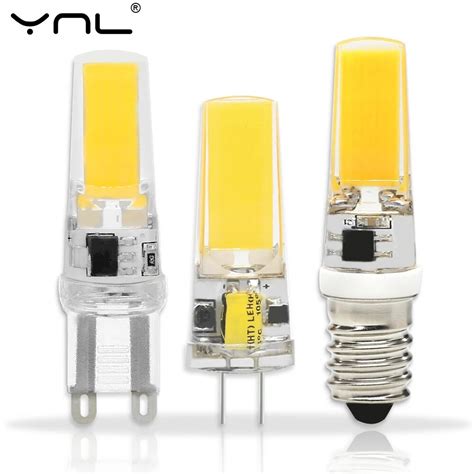 G4 G9 LED Lamp E14 COB 3W 6W 9W Lampada LED Bulb AC DC 12V 220V