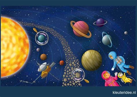 Kleuteridee Praatplaten Space Crafts Space Art Space Theme