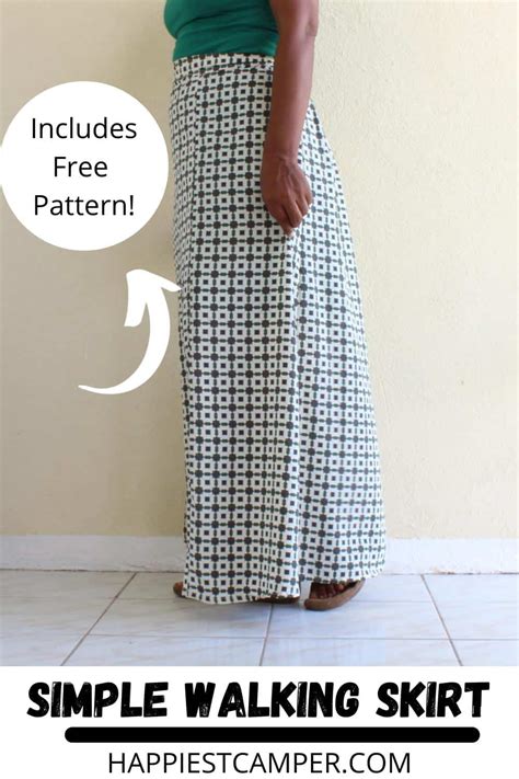 How To Make A Walking Skirt