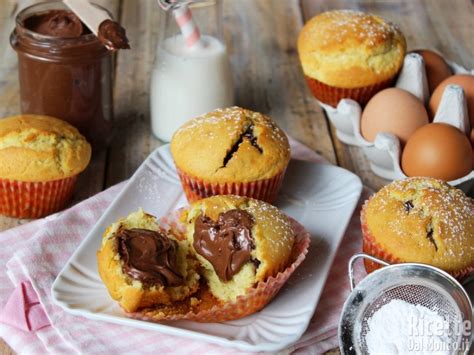 Muffin Alla Nutella Muffin Dolci