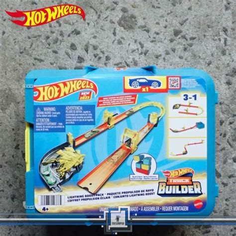 Promo Hot Wheels Track Builder Lightning Boost Pack Carry Case Build Store Diskon Di Seller
