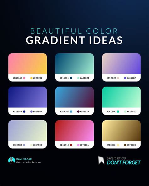 Beautiful Color Gradient Ideas Color Design Inspiration Gradient