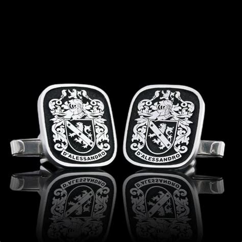 D'Alessandro Family Crest – Heraldic Jewelry