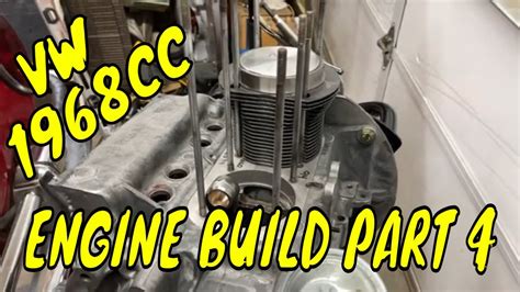 1968 Vw Karmann Ghia 1968cc Vw Engine Build Part 4 Youtube