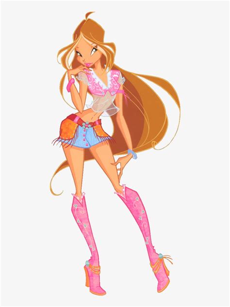 Winx Character Flora Transparent Png 481x1024 Free Download On Nicepng