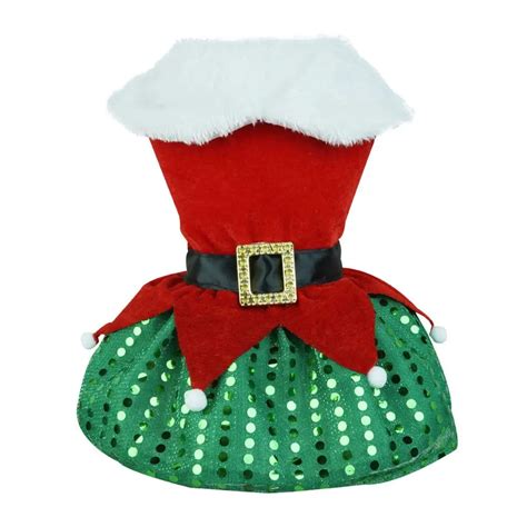 Vestido De Navidad Para Mascotas Vestido Festivo De Pap Noel Para