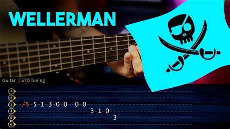 Wellerman Sea Shanty Guitar Tutorial Tab Cover Guitarra