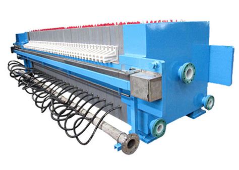 Automatic Chamber Filter Press For Slurry Treatment 2000L 1250 Mm