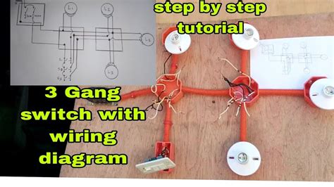 Paano Mag Wiring Install Ng 3 Gang Switch With Parallel Connection