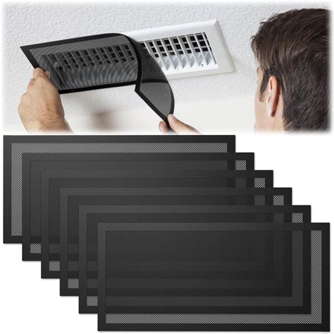 Extra Strong Magnetic Floor Vent Covers Upgrade Air Vent Screen Cover For 4x10 Vent Duct