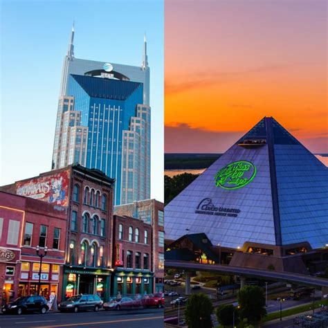 Tennessee's Treasures: Comparing Nashville and Memphis