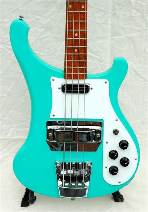 Rickenbacker Bass In Foam Green Joel A Shinn Luthier