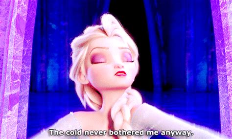 The Cold Never Bothered Me Anyway