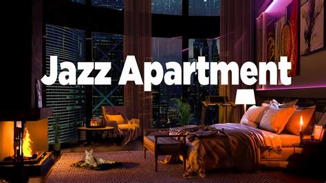 Smooth Jazz Music In Cozy New York Apartment Relaxing Jazz Music And