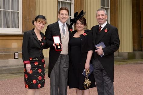 Harry Potter actor Sir Kenneth Branagh receives British knighthood medal at ceremony ...