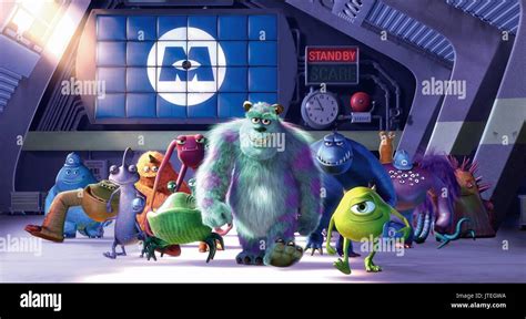 Monsters Inc Sulley Mike 2001 High Resolution Stock Photography And